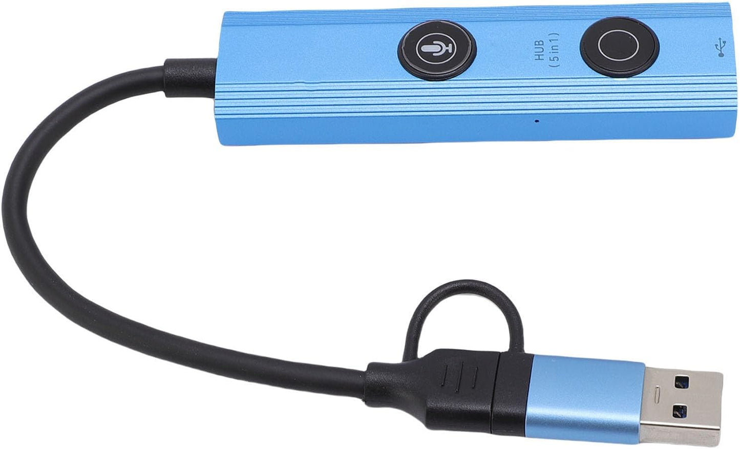 AI Laptop Docking Station, USB Hub with AI Voice Transcription and Translation, 3 USB 3.0, for Home Remote Work Business Travel