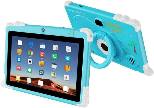 Tab K2 Kids Tablet, 7-inch HD Display, Android, Educational Learning Apps, WiFi, Kid-Proof Case, Educational Tablet for Kids (Ages 3–12) (Blue)