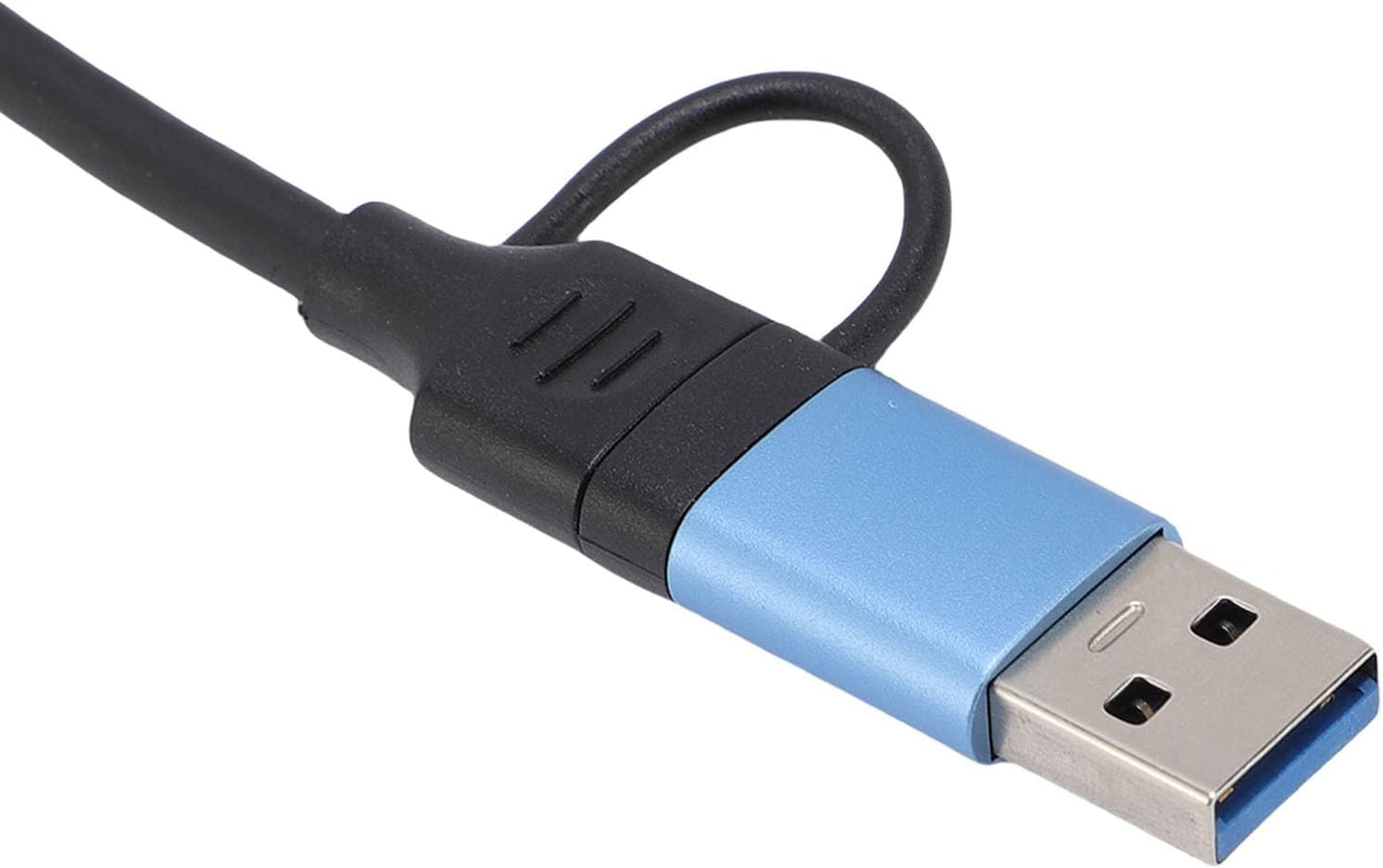 AI Laptop Docking Station, USB Hub with AI Voice Transcription and Translation, 3 USB 3.0, for Home Remote Work Business Travel