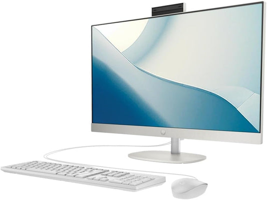 HP (Upgraded) All-in-One 24-inch Desktop, 13th Generation Intel Core i7-1355U processor| 16GB DDR4 RAM| 512GB NVMe SSD| 23.8â€ FHD Display | Windows 11 (Shell White), 9A1A0PA
