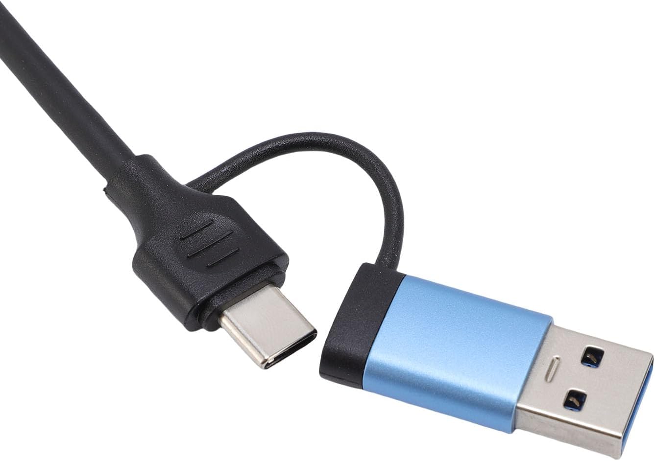 AI Laptop Docking Station, USB Hub with AI Voice Transcription and Translation, 3 USB 3.0, for Home Remote Work Business Travel