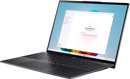 acer Swift 16 AI Laptop 2025 16” 2880x1800 OLED Touchscreen, Intel Core Ultra 7 256V, Intel Arc Graphics, 16GB LPDDR5, 1TB SSD, Backlit KB, Wi-Fi 7, 1440p QHD IR Camera, Copilot, Windows 11 Home