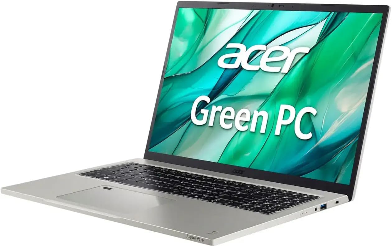 Acer Aspire Vero 16 AI Powered Laptop 16.0" IPS WQXGA Display (Intel Core Ultra 7 155U, 16GB LPDDR5X, 512GB PCIe SSD, Intel Graphics, Backlit KB, Fingerprint, 2 Thunderbolt 4, WiFi 6E, Win 11 Pro)