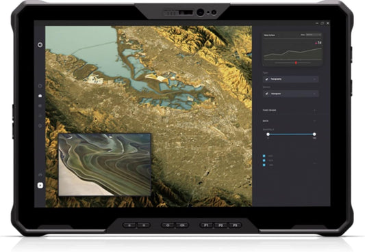 DELL (Upgraded) Latitude Rugged Extreme 7230 Detachable 2-in-1 Laptop Tablet (2022) Touch | 12" 1920x1200 FHD+ | Core i7-1260U - 1TB SSD Hard Drive - 16GB RAM | 10 cores @ 4.7 GHz Win 11 Pro Black