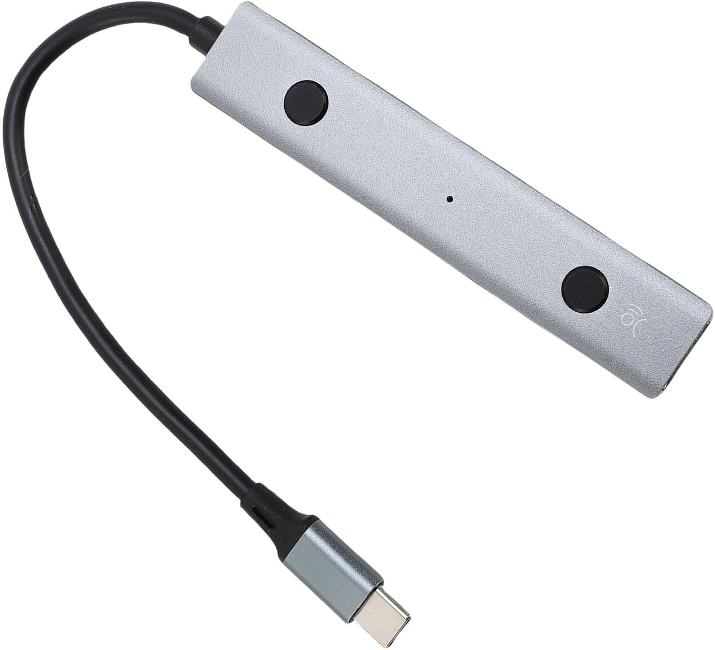 AI Laptop Docking Station, USB C Hub with 3 USB 2.0 Port, Voice Control with AI Tool, Voice Translation, for Laptops Desktops Tablets