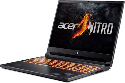 Acer Nitro V 16 AI WUXGA IPS 180Hz Gaming Laptop AI PC, AMD Ryzen 7 260 Processor, 16GB RAM, 512GB SSD, NVIDIA® GeForce RTX™ 5050 8GB GDDR7 Graphics, Windows 11,English Keyboard, Obsidian Black