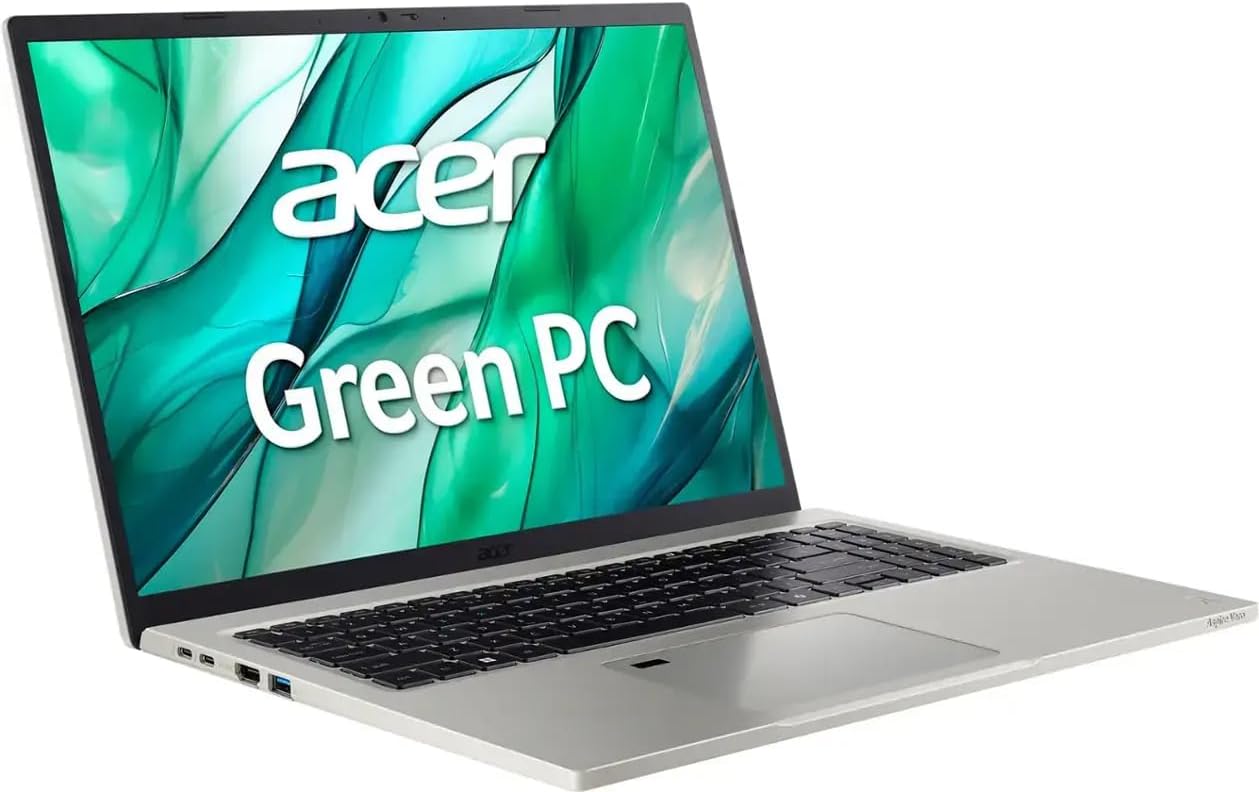 Acer Aspire Vero 16 AI Powered Laptop 16.0" IPS WQXGA Display (Intel Core Ultra 7 155U, 16GB LPDDR5X, 512GB PCIe SSD, Intel Graphics, Backlit KB, Fingerprint, 2 Thunderbolt 4, WiFi 6E, Win 11 Pro)