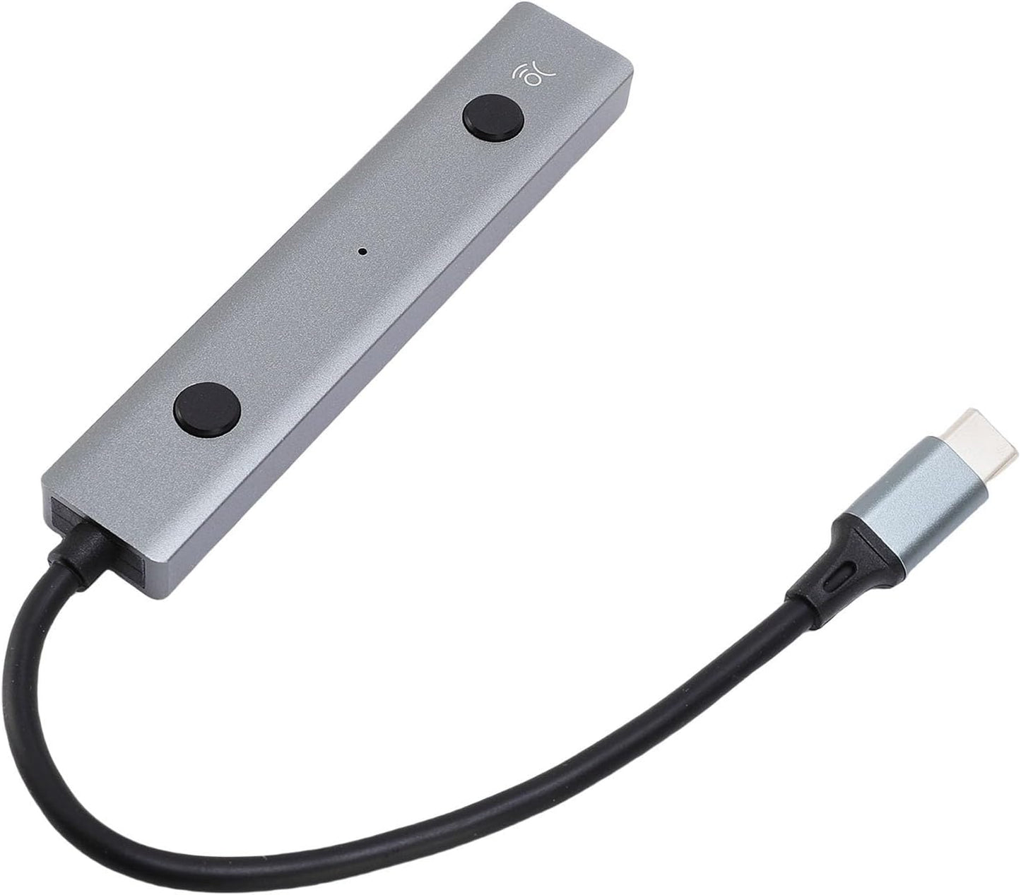 AI Laptop Docking Station, USB C Hub with 3 USB 2.0 Port, Voice Control with AI Tool, Voice Translation, for Laptops Desktops Tablets