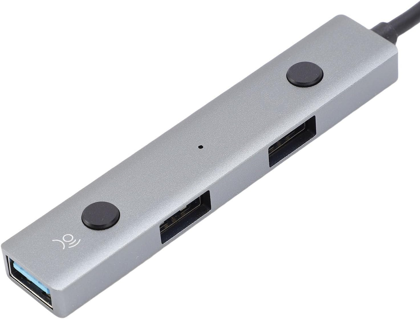 Fockety AI Laptop Docking Station, Voice Control USB C Docking Station, USB C Hub with AI Tool, Voice Transcription, Translation & 2 USB 2.0 Ports for Home, offices, Remote Work