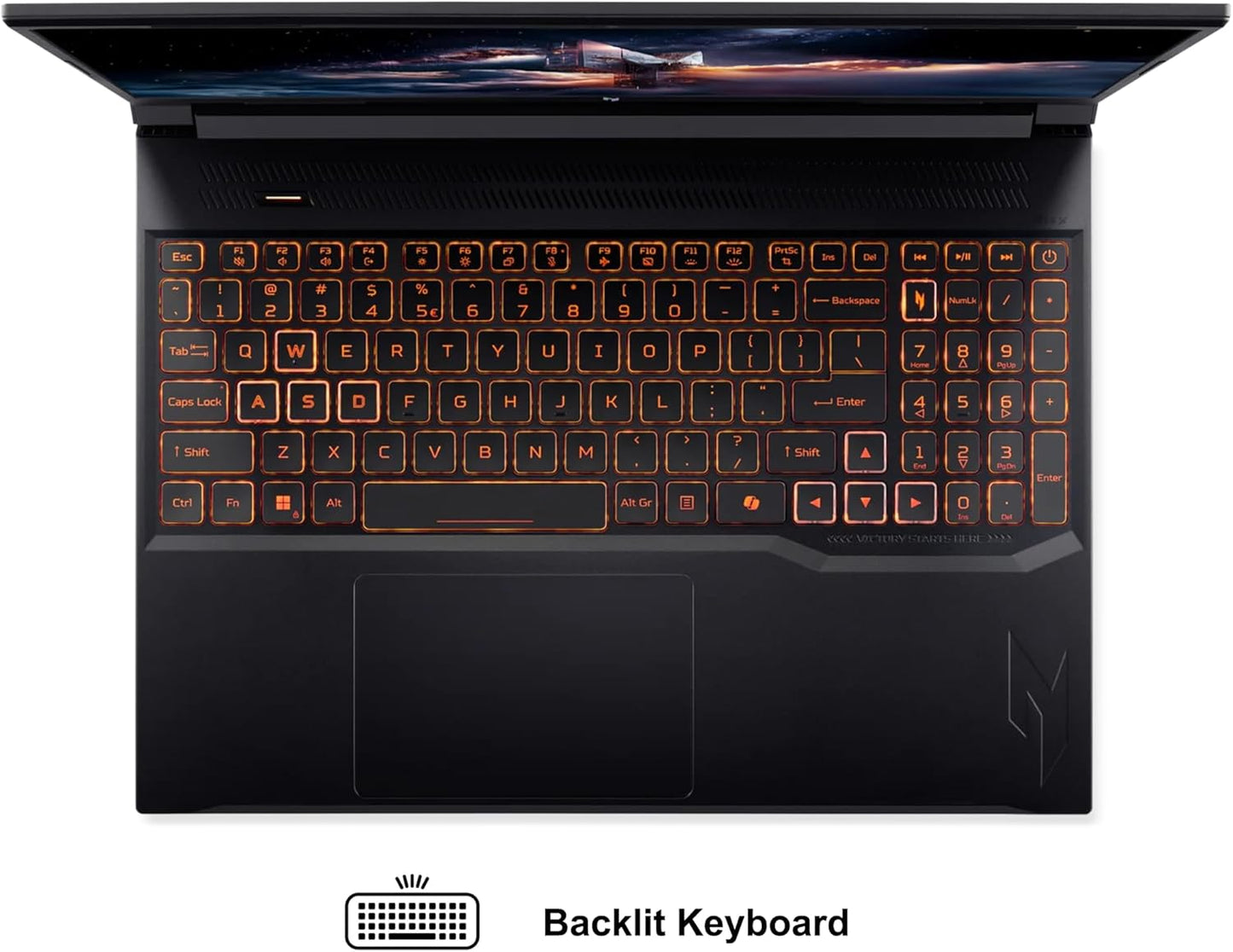 acer Nitro V 16 AI Gaming Laptop 16" WUXGA IPS 180Hz AMD Zen 4 Octa-Core Ryzen 7 260 32GB RAM 1TB SSD GeForce RTX 5050 (Up to 421 AI Tops) Backlit Win11 w/ICP Hub