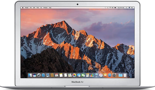 Apple MacBook Air, 33 cm (13 Zoll), 1,8 GHz Intel Core i5 Dual-Core-Prozessor, 8 GB RAM, 128 GB SSD, Mac OS, Silber, MQD32LL/A (erneuert) (Renewed)
