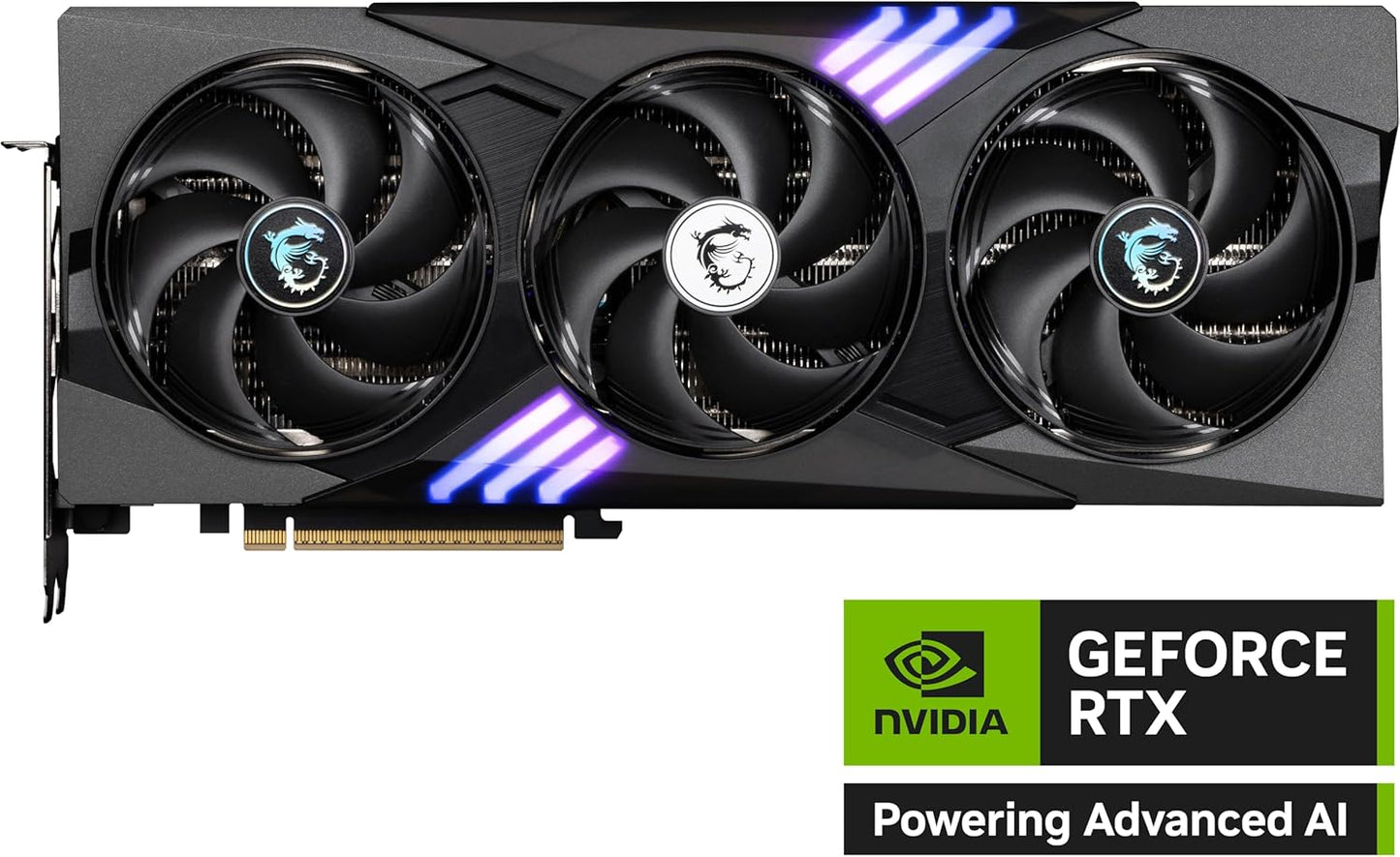 MSI Gaming RTX 5070 Ti 16G Gaming Trio OC Graphics Card (16GB GDDR7, 256-bit, Extreme Performance: 2580, DisplayPort x 3 2.1a, HDMI 2.1b, NVIDIA Blackwell Architecture)