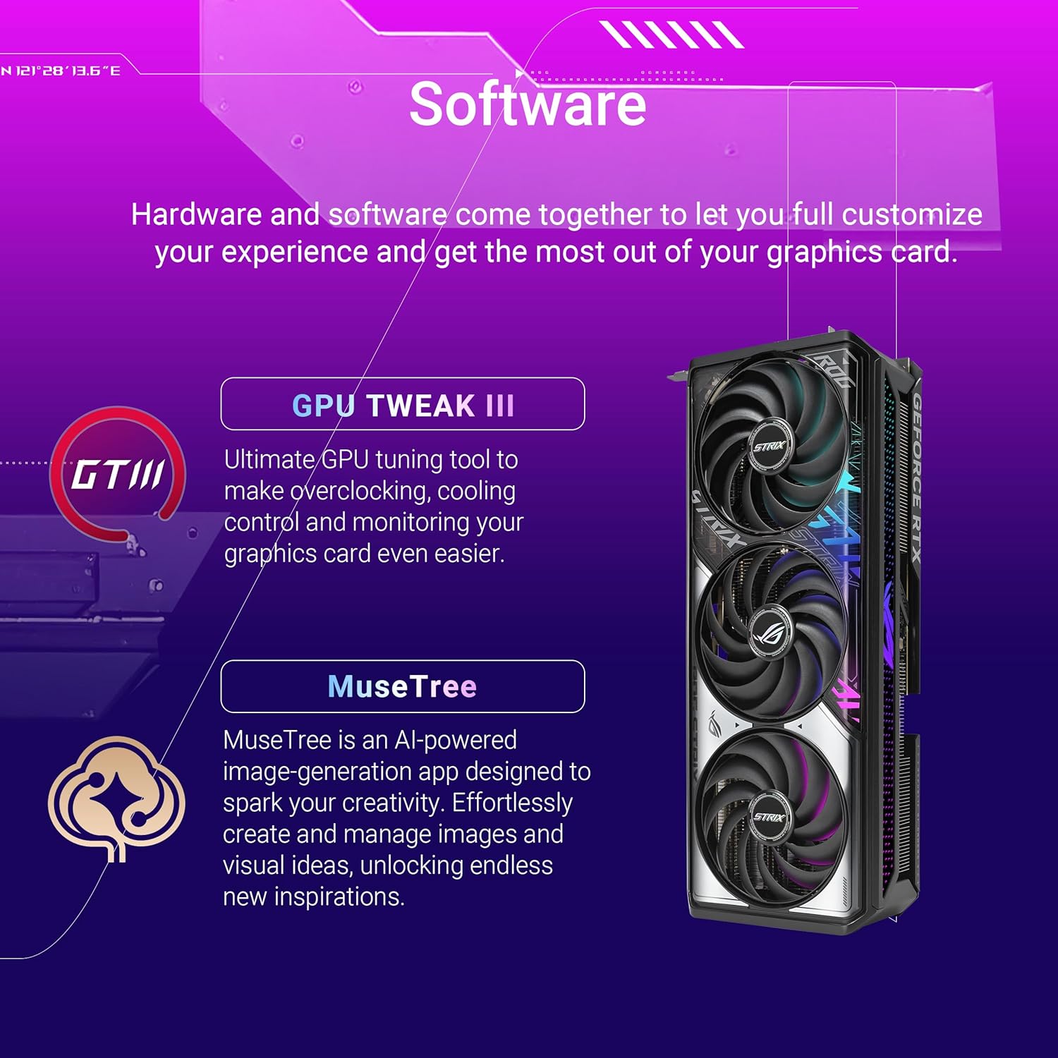 ASUS ROG Strix GeForce RTX 5070 Ti OC Edition 16GB GDDR7 Graphics Card (PCIe 5.0, HDMI/DP 2.1, 3.2-slot, Axial-tech fans, MaxContact design with vapor chamber, phase-change GPU thermal pad, aura sync)