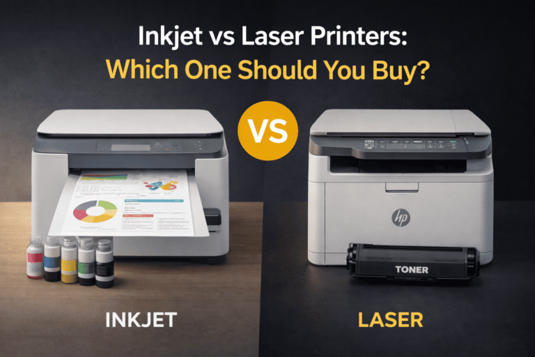 🖨️ Inkjet vs Laser Printers: Which One Should You Buy?